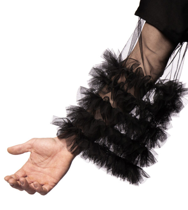 Felpa crop-dress <span class="notranslate"> darkbaroque ballerina sleeves</span> modulare