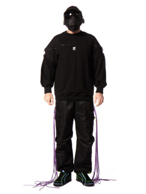 Felpa oversize basica modulare