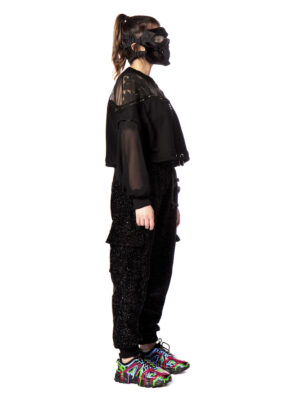 side-darkbaroque-chiffonsleeves-crop-modular-sweater-crop-modular-sweater-shop-antimode