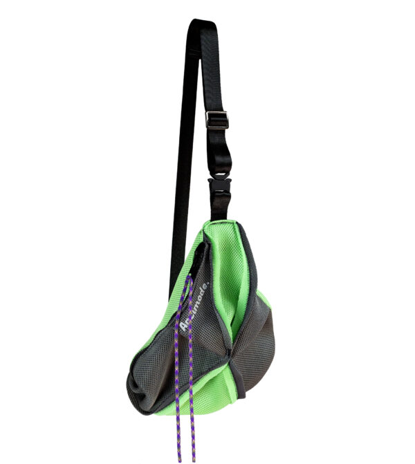 <span class="notranslate">ZIGGED “FLASH GREEN” SHELL BAG</span>