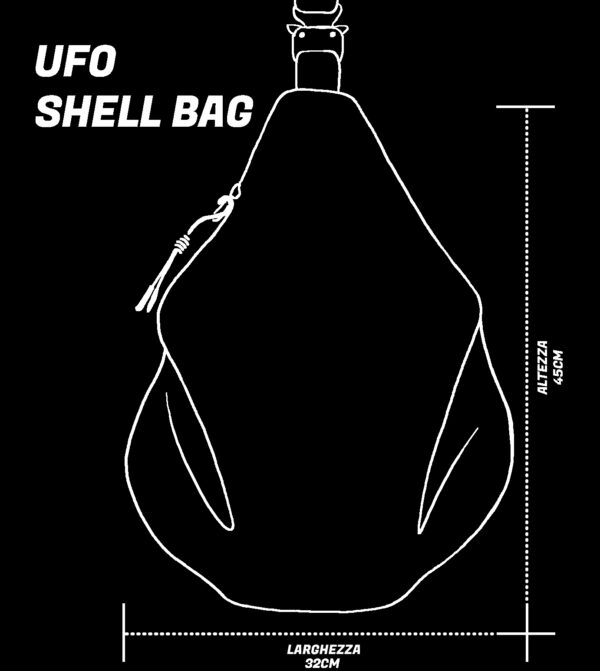 <span class="notranslate">UFO “SOLID BLACK” SHELL BAG</span>