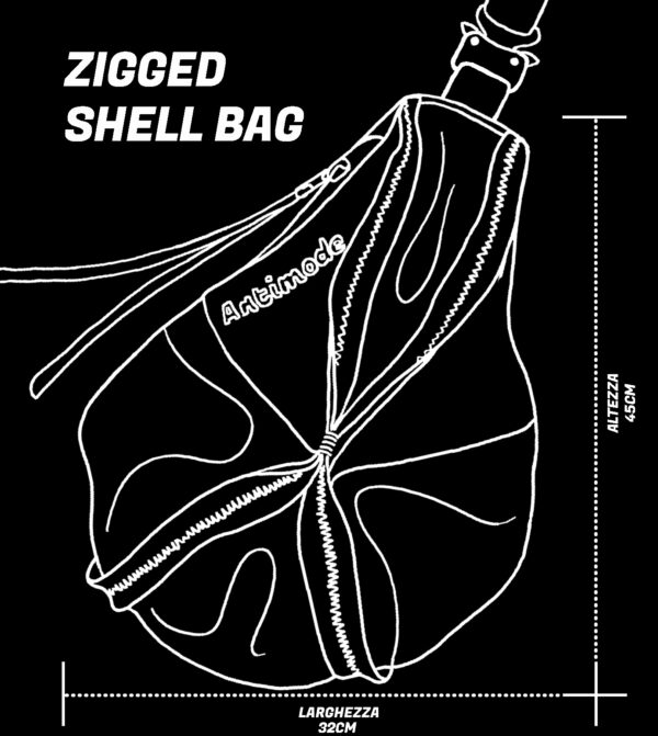 <span class="notranslate">ZIGGED “GOCLUB” SHELL BAG</span>